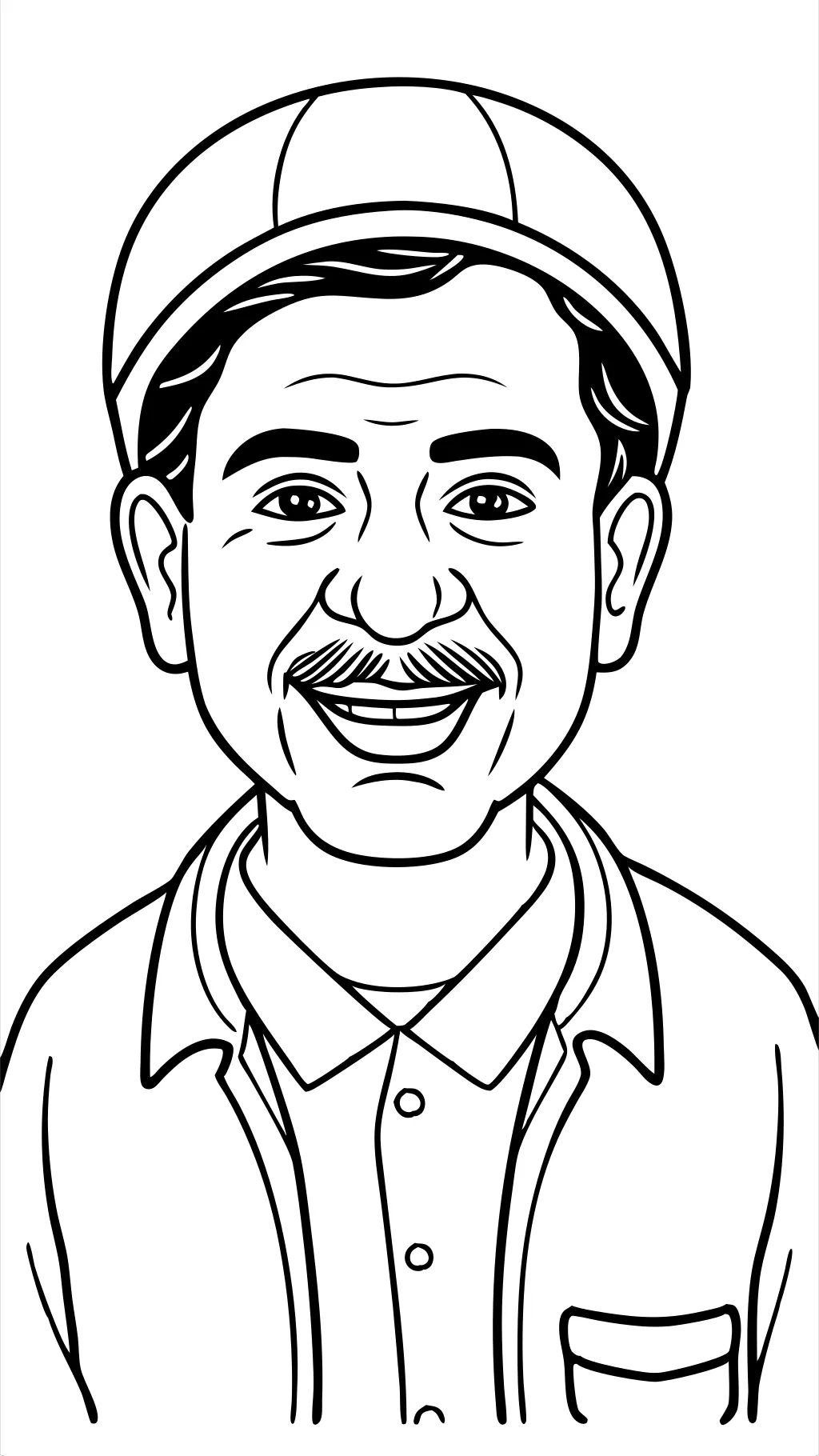 realistic people coloring pages